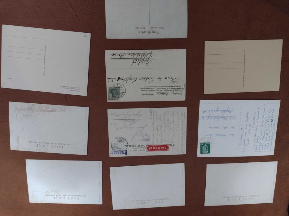 Cărți poștale vechi, militare, aviație, marină, autobuze, lot