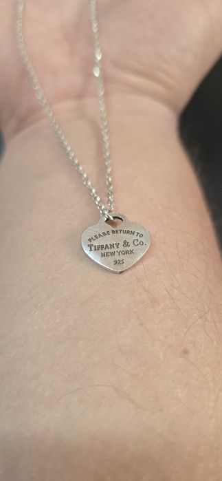 Colier Tiffany&co originală argint