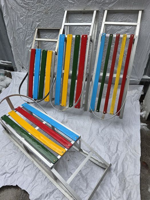 Санки новые алюминовый