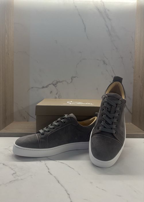 Christian Louboutin low top grey