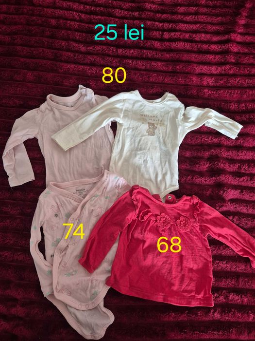 Hainute fetita 74-80 impecabile