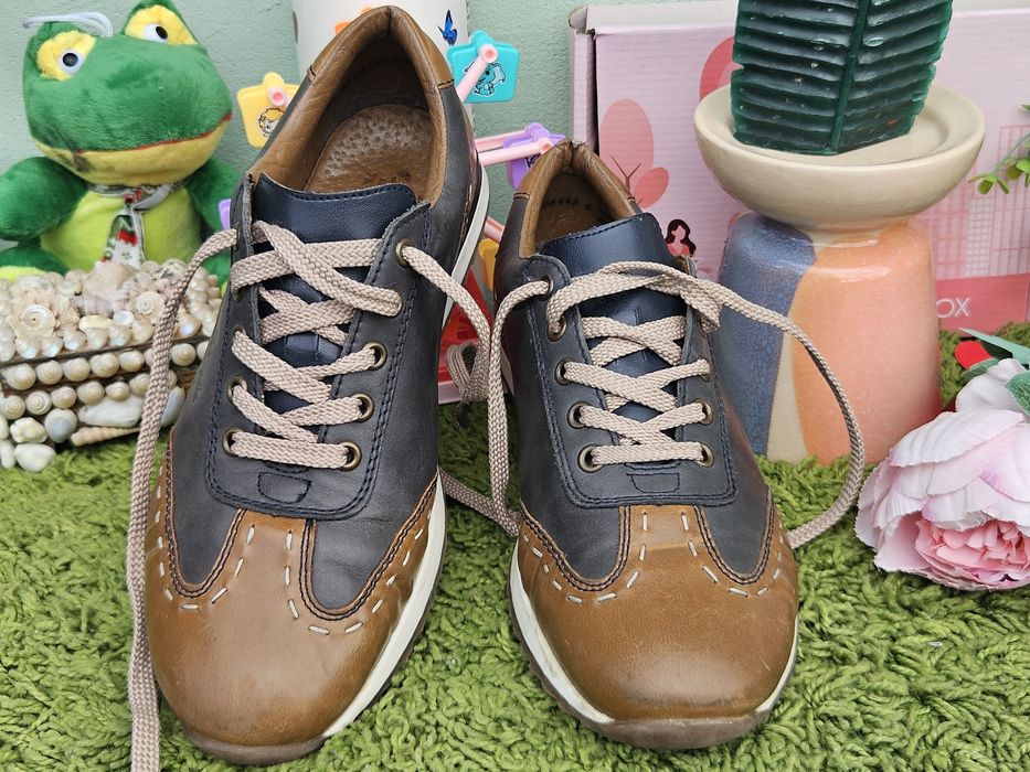 Rieker мъжки обувки от кожа N40