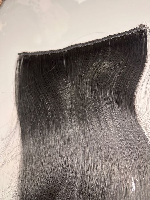 Естествена Коса на НЕобработвана 55см Черна