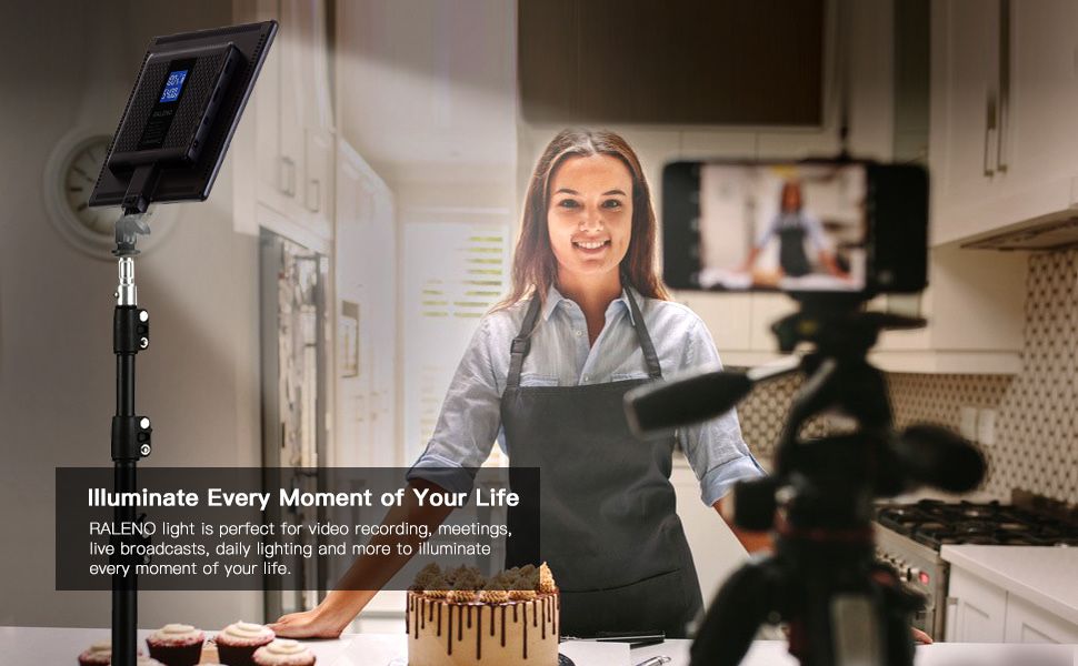 Проф. Диодно осветление.+ Батерии!  Видео. фото.  ринг. Софтбокс. Лед