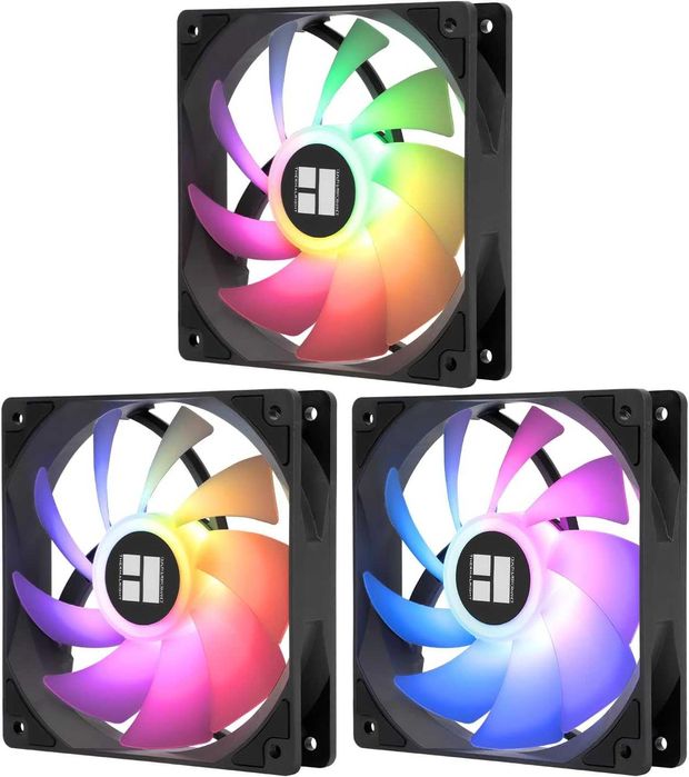 Set 3x Cooler Fan Thermalright TL-C12C-S PWM 4 pini ARGB 120mm