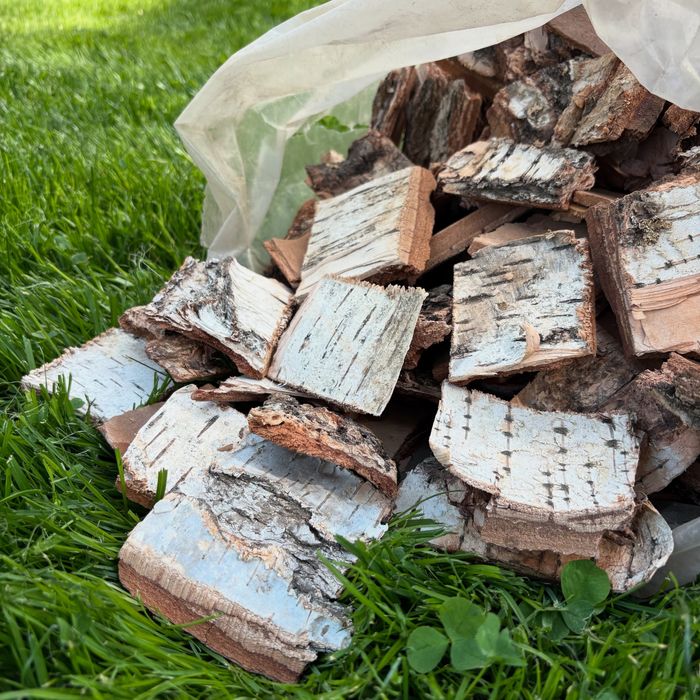 Сосновая кора мульча для оформления