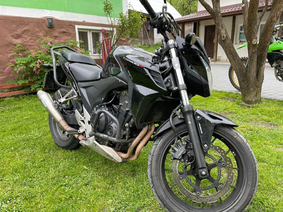 Honda CB500F cat.A2 /schimb cu snowmobil