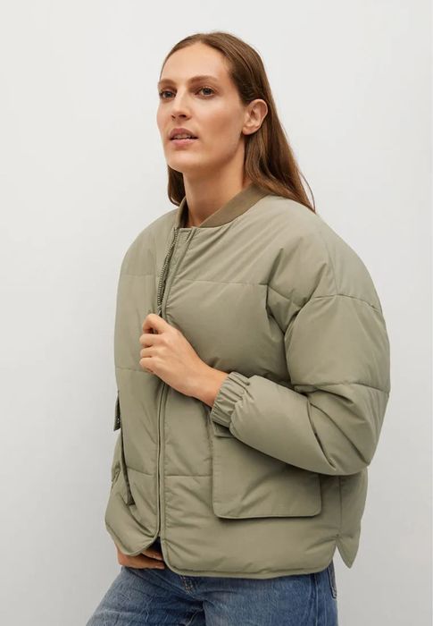 Пуховик женский Mango