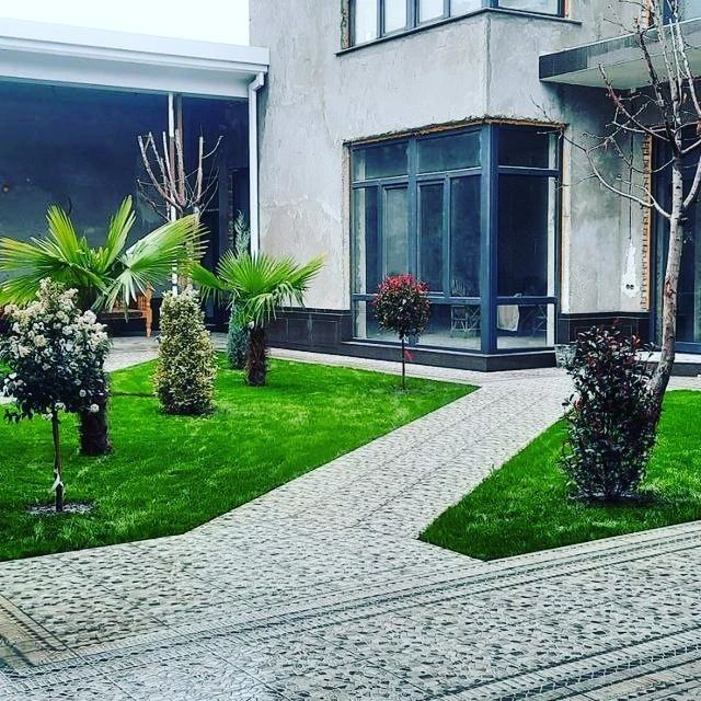 Ландшафт дизайн газон йотказиш  Landshaf gazon yotkazish