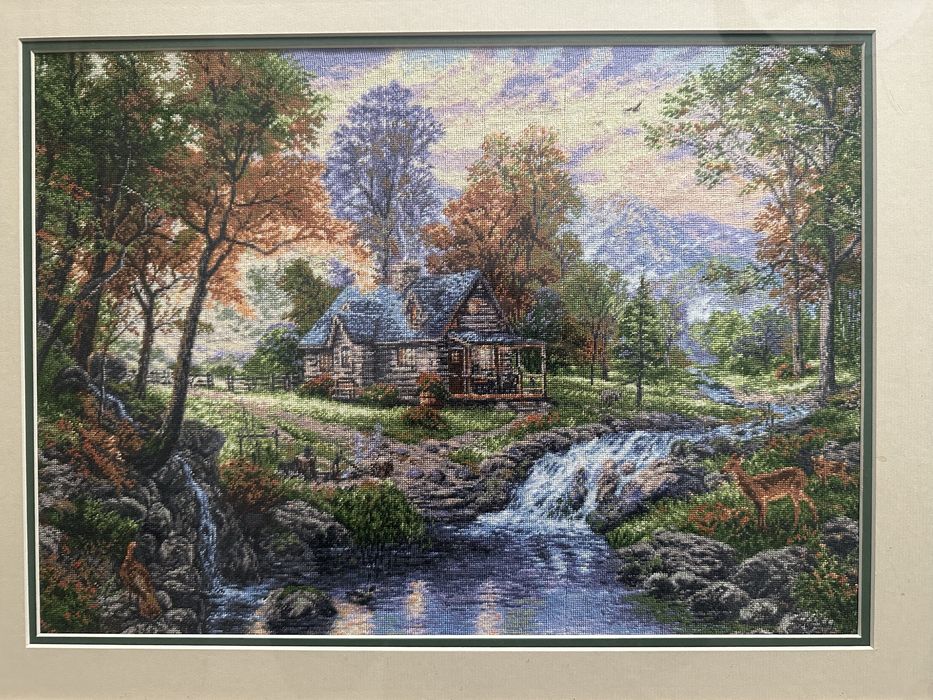 Goblen inramat Paradisul Toamnei 60x47 cm