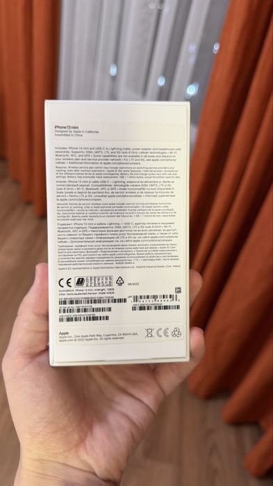 Продаю iPhone 13 mini, 128гб