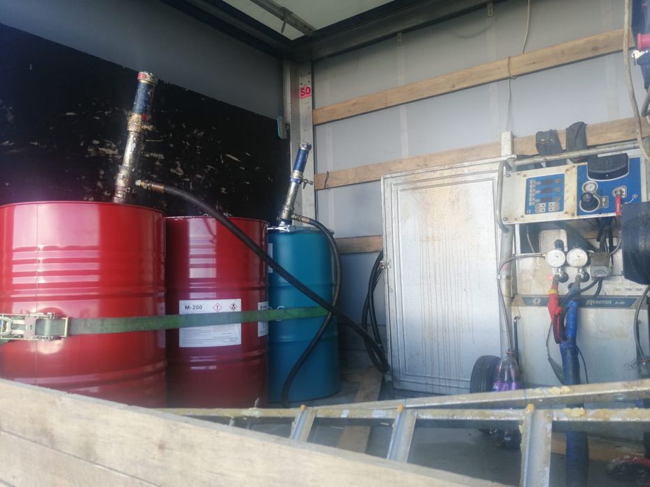 Vand utilaj spuma poliuretanica completa