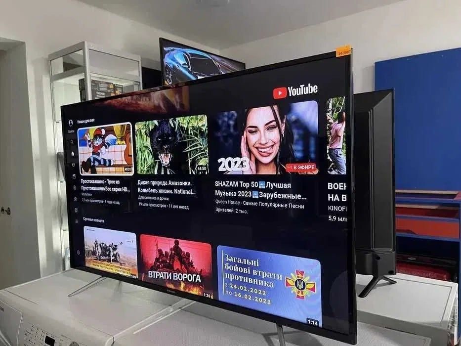 Телевизоры TCL с гаранти 85 дюймов бесплатно достафка