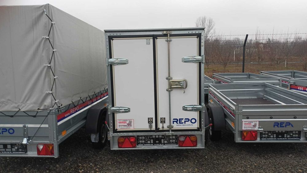 Remorca tip Furgon 206x115 cm sau 250x150 cm, 750 kg,categoria B