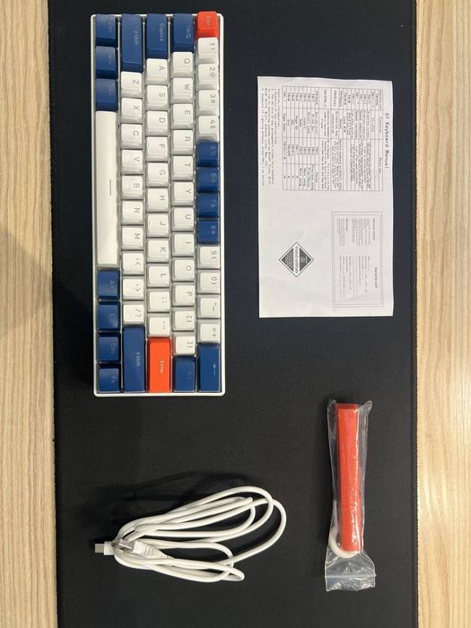 T-WOLF T60 механическая клавиатура RGB 60%