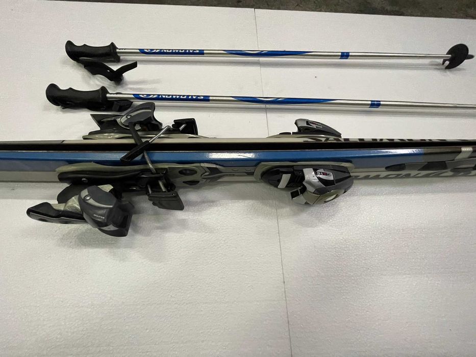 Ski-uri / Schiuri / Ski Solomon albastru unisex