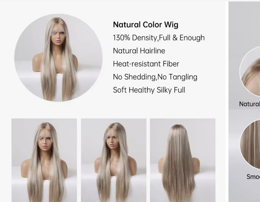 Vand peruca culoare blond