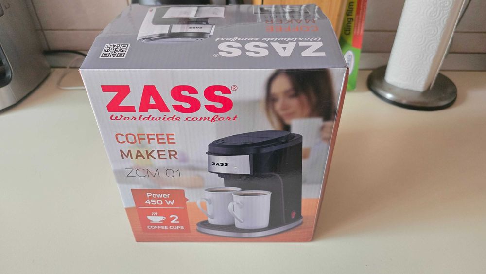 Cafetiera cu filtru permanent ZASS,  ZCM 01