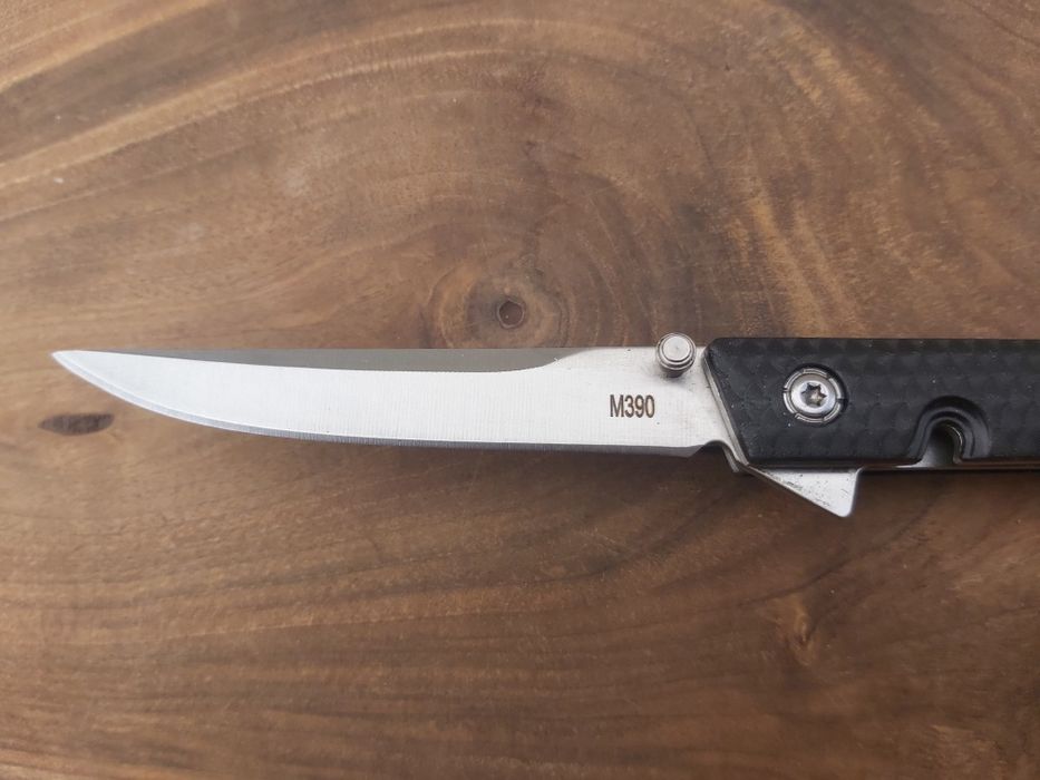 Сгъваем джобен нож М390 с клипс
