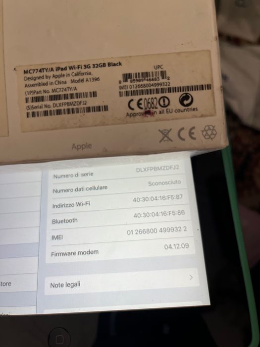 Ipad 3g la cutie