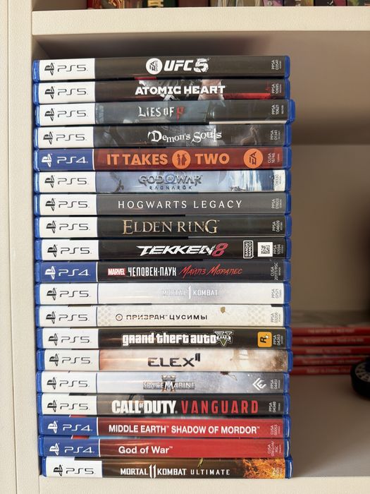 Игры на дисках для PS4 и 5