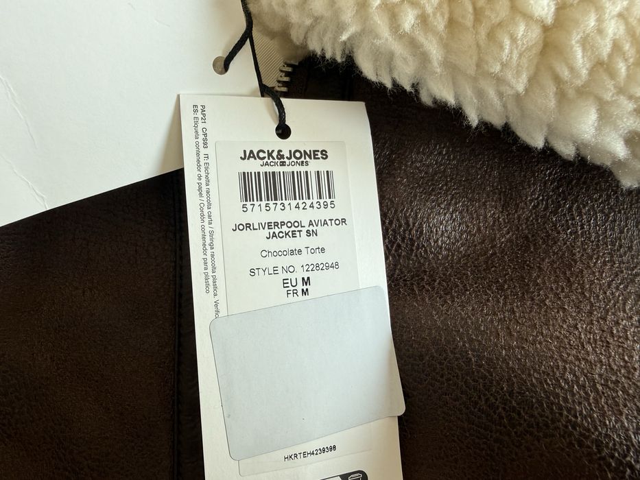 JACK & JONES JOR Liverpool Aviator Jacket ОРИГИНАЛНО мъжко яке - M-L