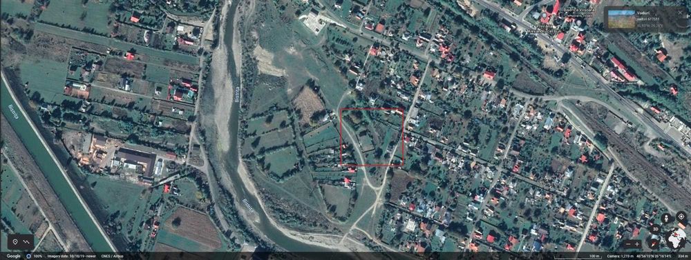 Teren(grădină) în Viișoara cu suprafața de 1800 m²