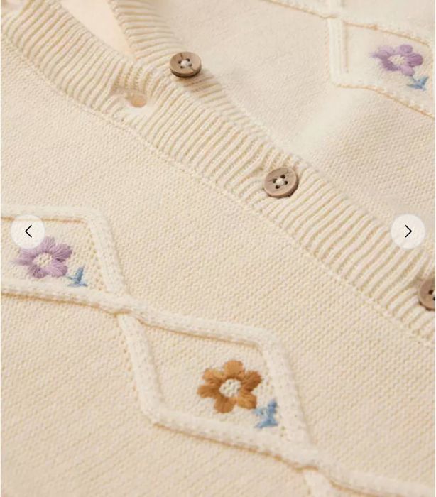 Вязанный кардиган для девочки