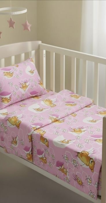 Спално бельо/спален комплект за кошара 100%памук