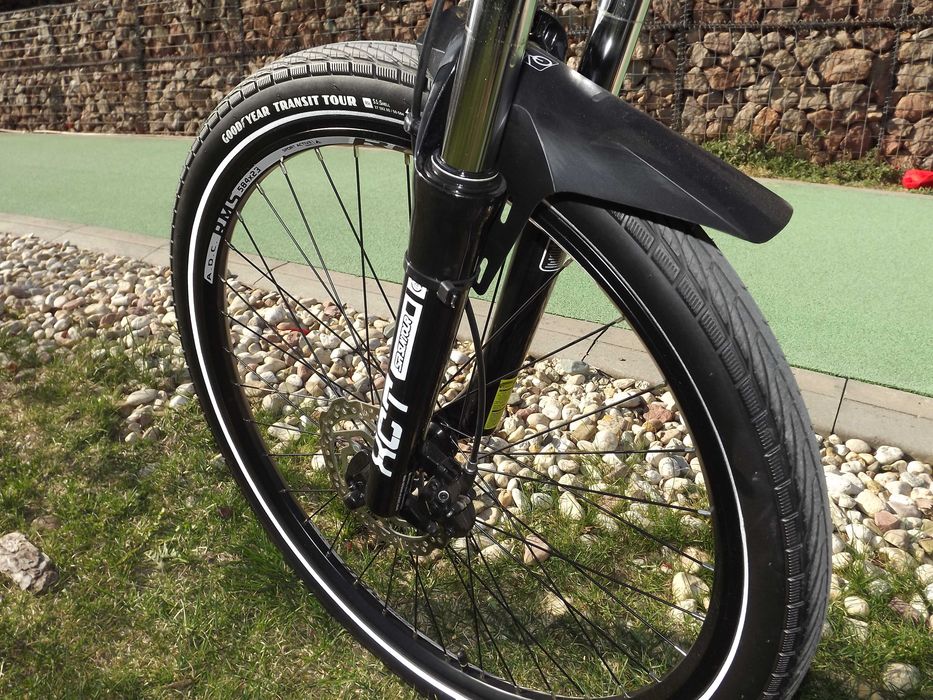 Romet 27,5cola 3/8speed shimano rock shox