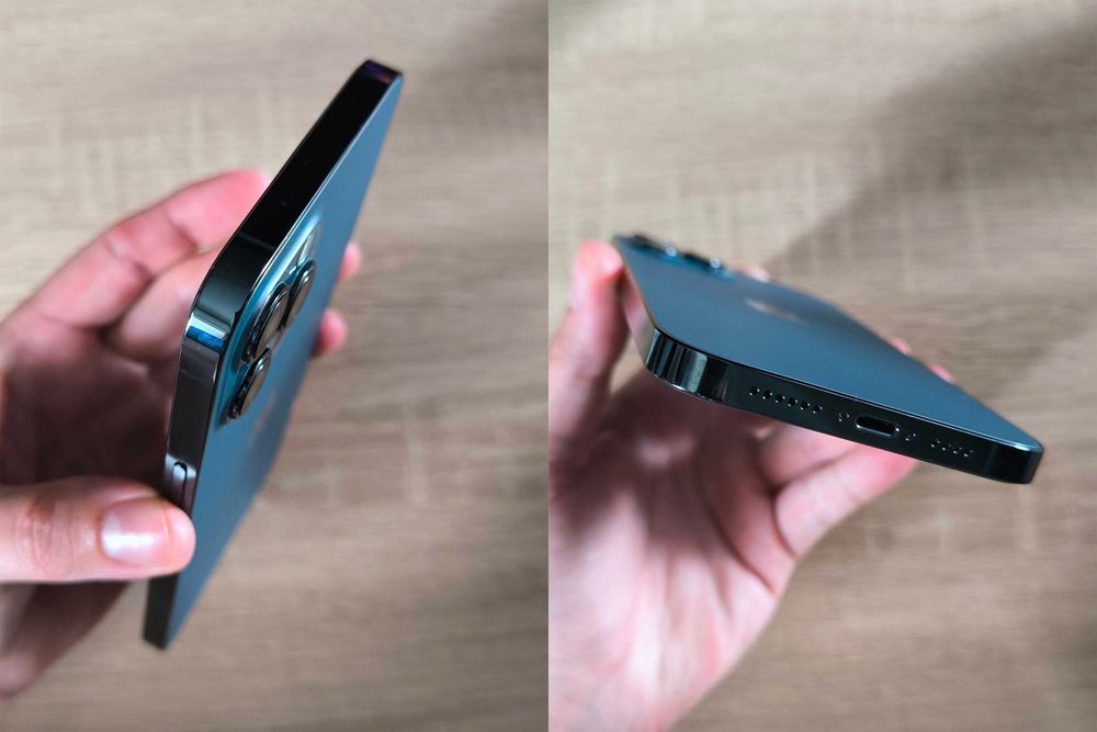 iPhone 12 Pro Max Pacific Blue + 9 huse