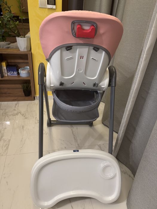 Столче за хранене Lorelli - Party, Mellow Rose Leather