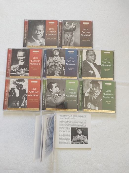 Cd muzica Jazz Louis Armstrong  Count Basie Duke Ellington CD-uri muz