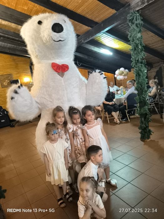 Ursul TURBO pentru evenimentul tău!