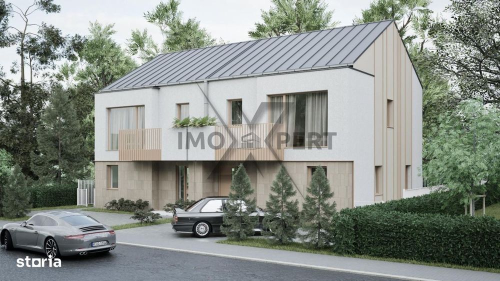 Duplex de 4 camere, 120 mp, la intrare in Popesti, Cluj