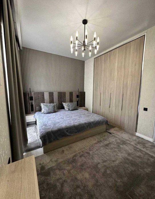 Угловая 3-комнатная квартира с мебелью в Oq Saroy, 67 м²