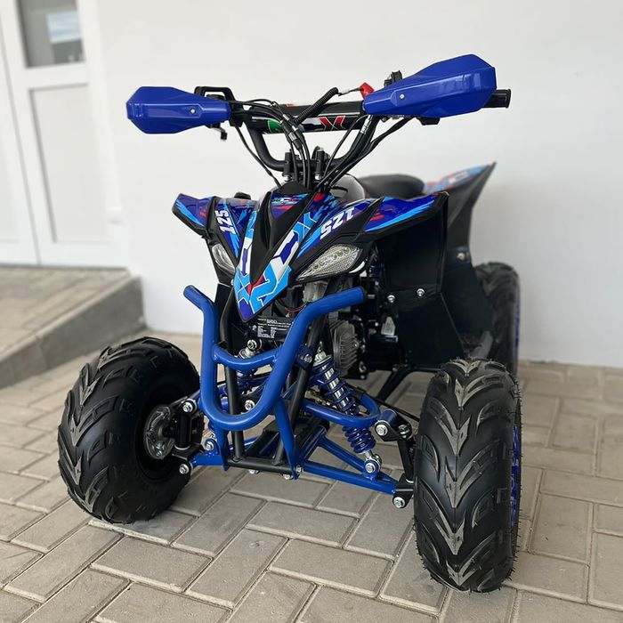 Atv Ranger 6" 110cc 4T benzina albastru automat, pornire buton, Marsalier