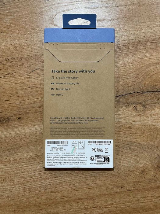 Amazon Kindle 11-avlod (GEN 11) – 16 GB | YANGI