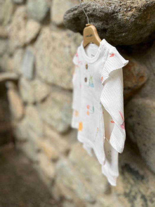 Комплект за момиче - 2 части (рипс)