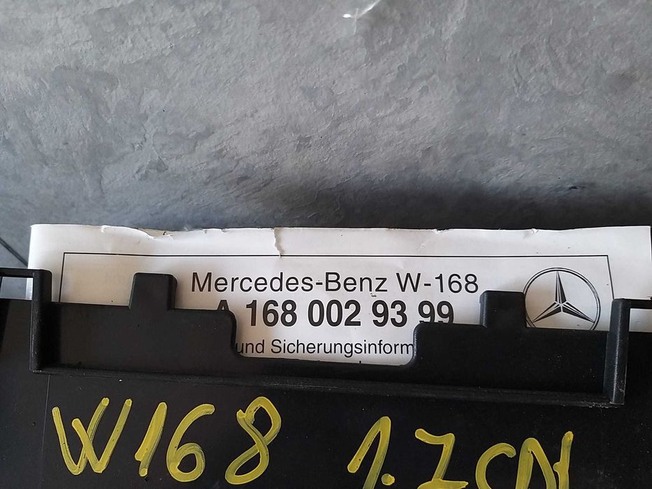 Panou sigurante 1.7 cdi mercedes a class w168 a1680029399