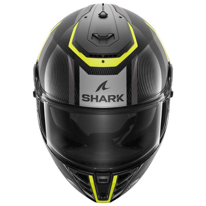 Каска SHARK SPARTAN RS Carbon Shawn Gloss Black Gray Yellow Fluo
