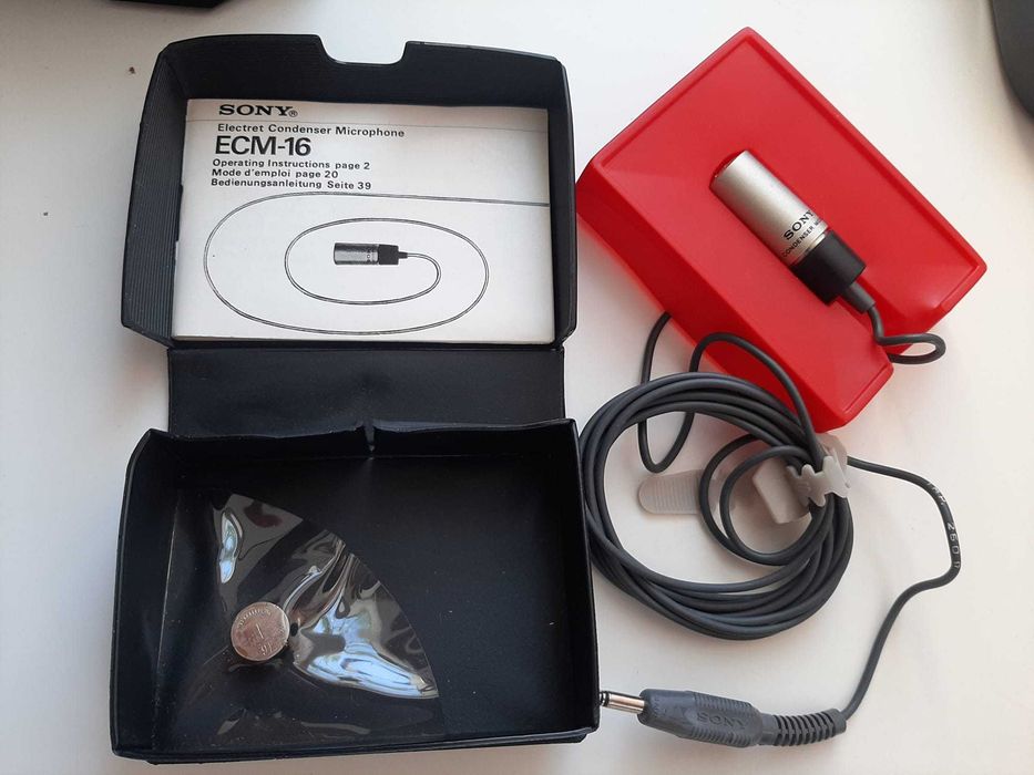 Microfon Sony ECM-16 Electret Condenser