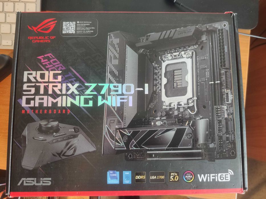 ASUS ROG Strix Z790-I Gaming WiFi + GARANTIE PANA IN 2027
