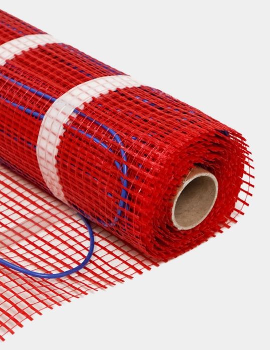 Электрический теплый пол мат проводного типа 22000