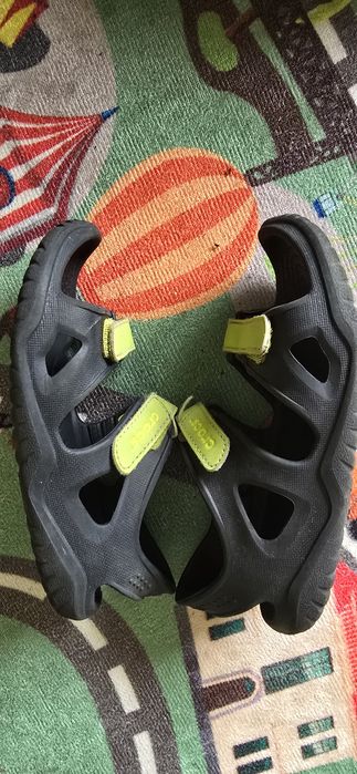 Sandale copii crocs c11 sau 28-29 cu scai