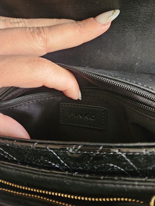 Geanta Pinko piele lacuita