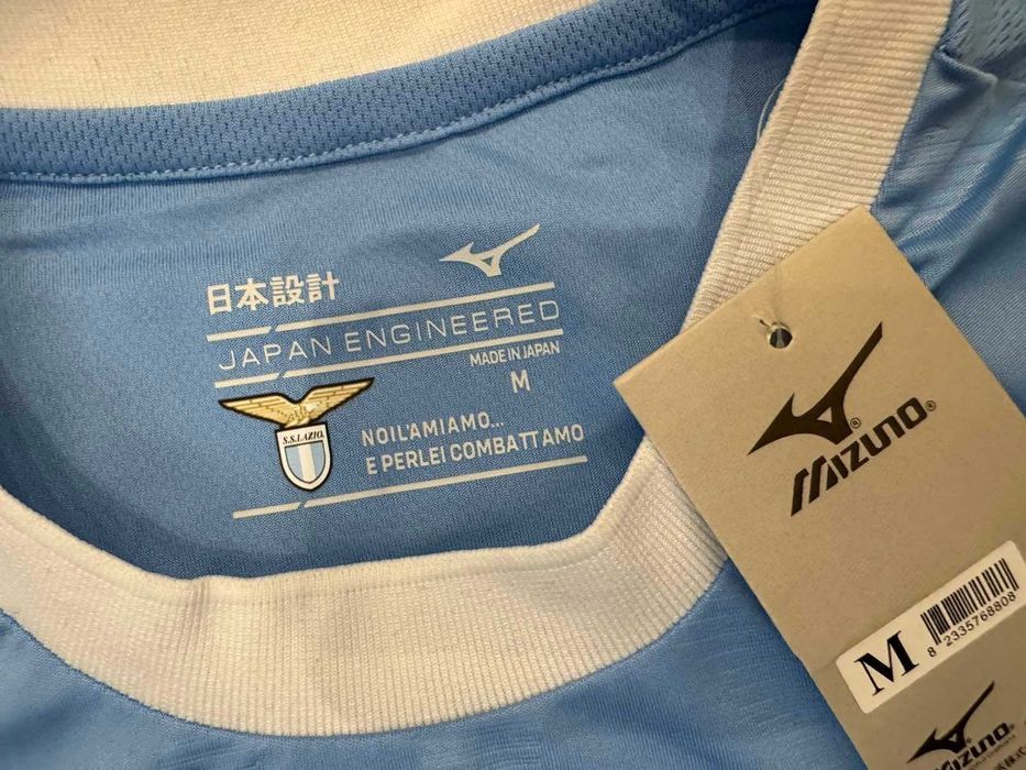 Lazio Mizuno тениска размер М сезон 2026