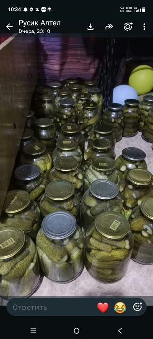 Соленные огурцы сладкого посола
