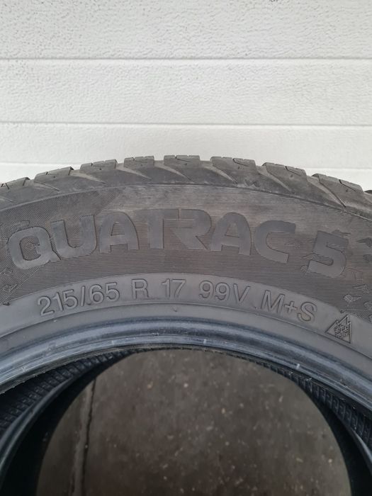 Всесезонни гуми 2 броя VREDESTEIN Qutrac5 215 65 R17 дот 0818