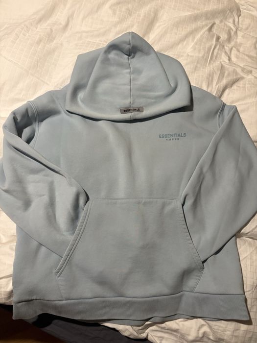 Худи Essentials - мъжко, светлосиньо